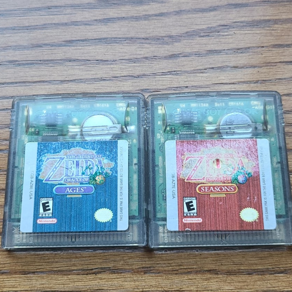 Legend of Zelda Oracle of Ages and Seasons